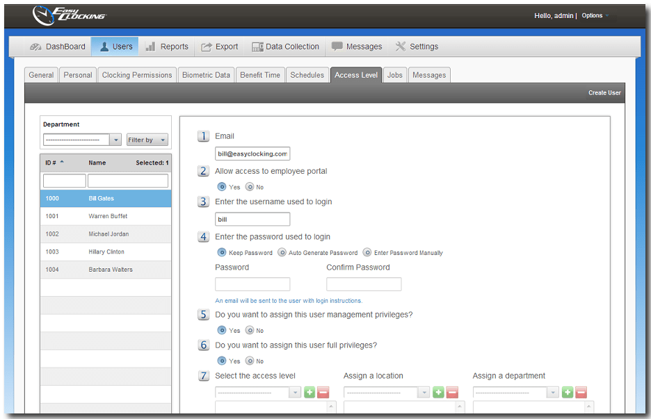 Secure Employee Portal Software COATS Staffing Software