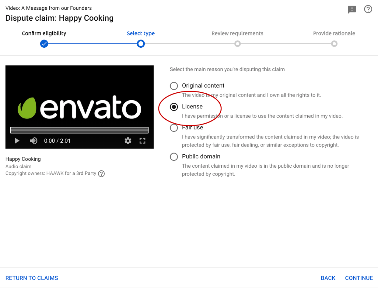 Guide to YouTube Content ID & Copyright Notices Envato Support Help