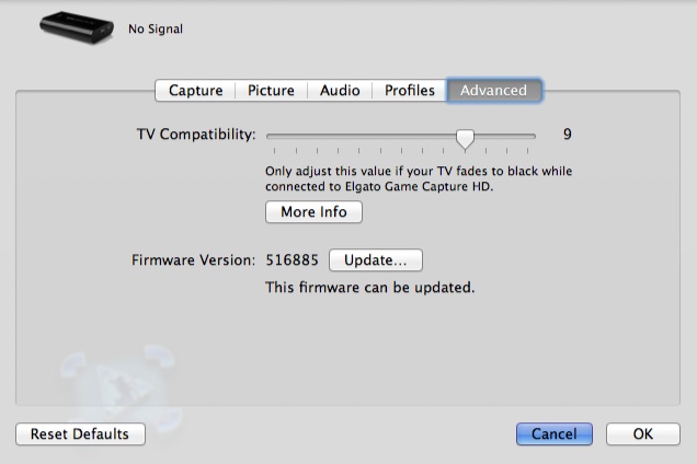 Firmware updates and Elgato hardware – Elgato