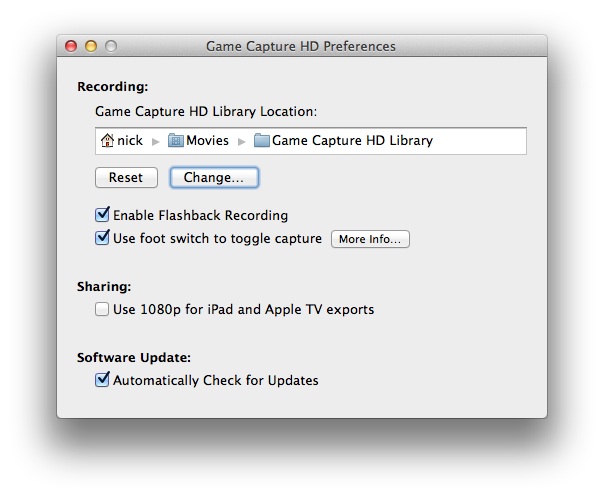 Locating and moving Elgato Game Capture HD recordings – Elgato