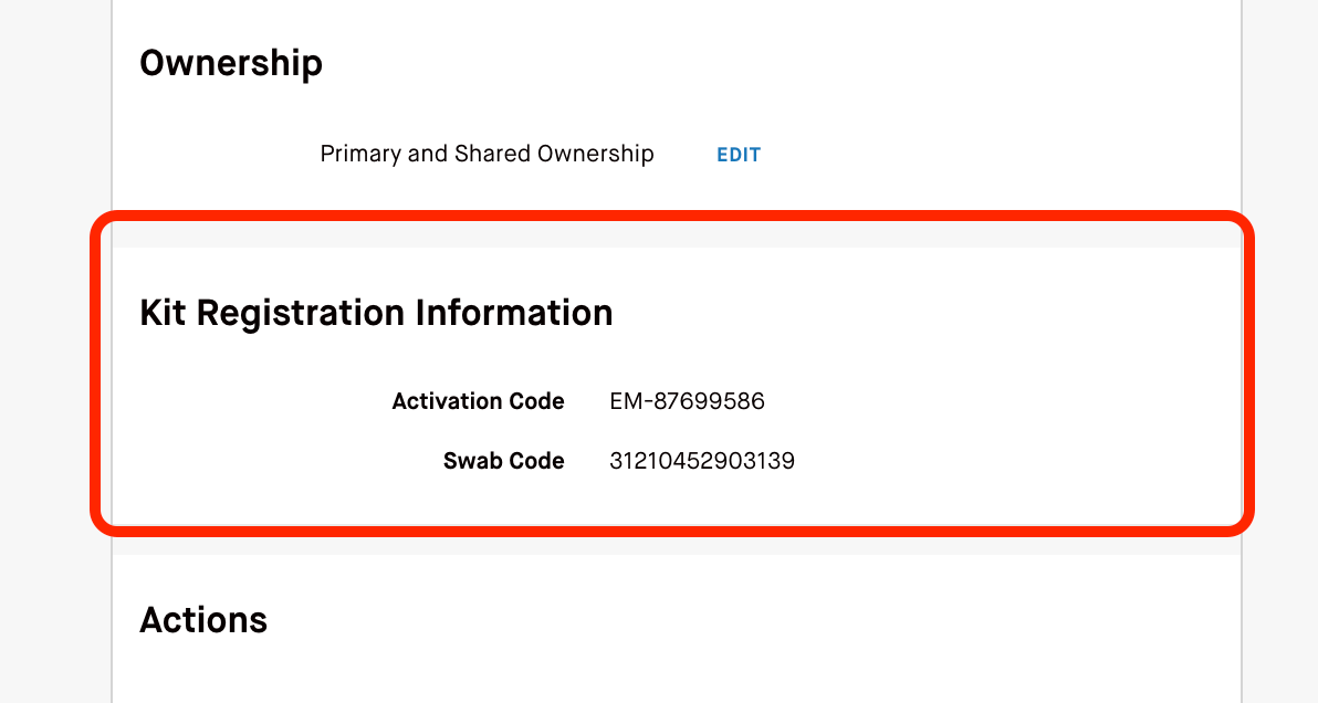 Where can I find my activation code? Embark