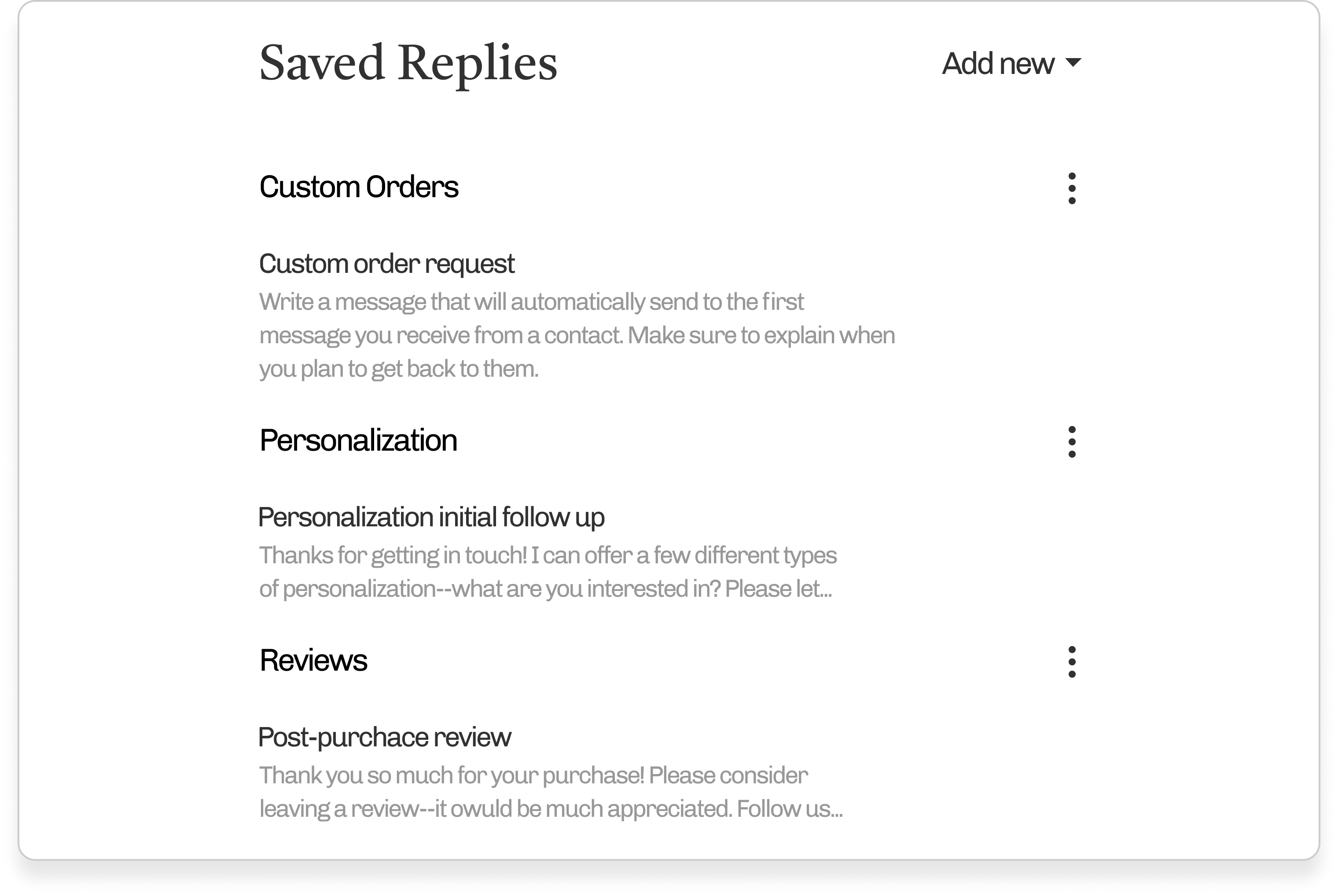 Save Time In Etsy Messenger eRank Help