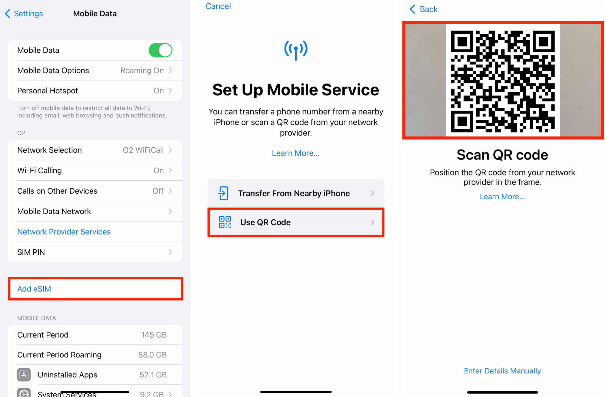 Installing eSIM(s) On An Apple Device eSIM Go