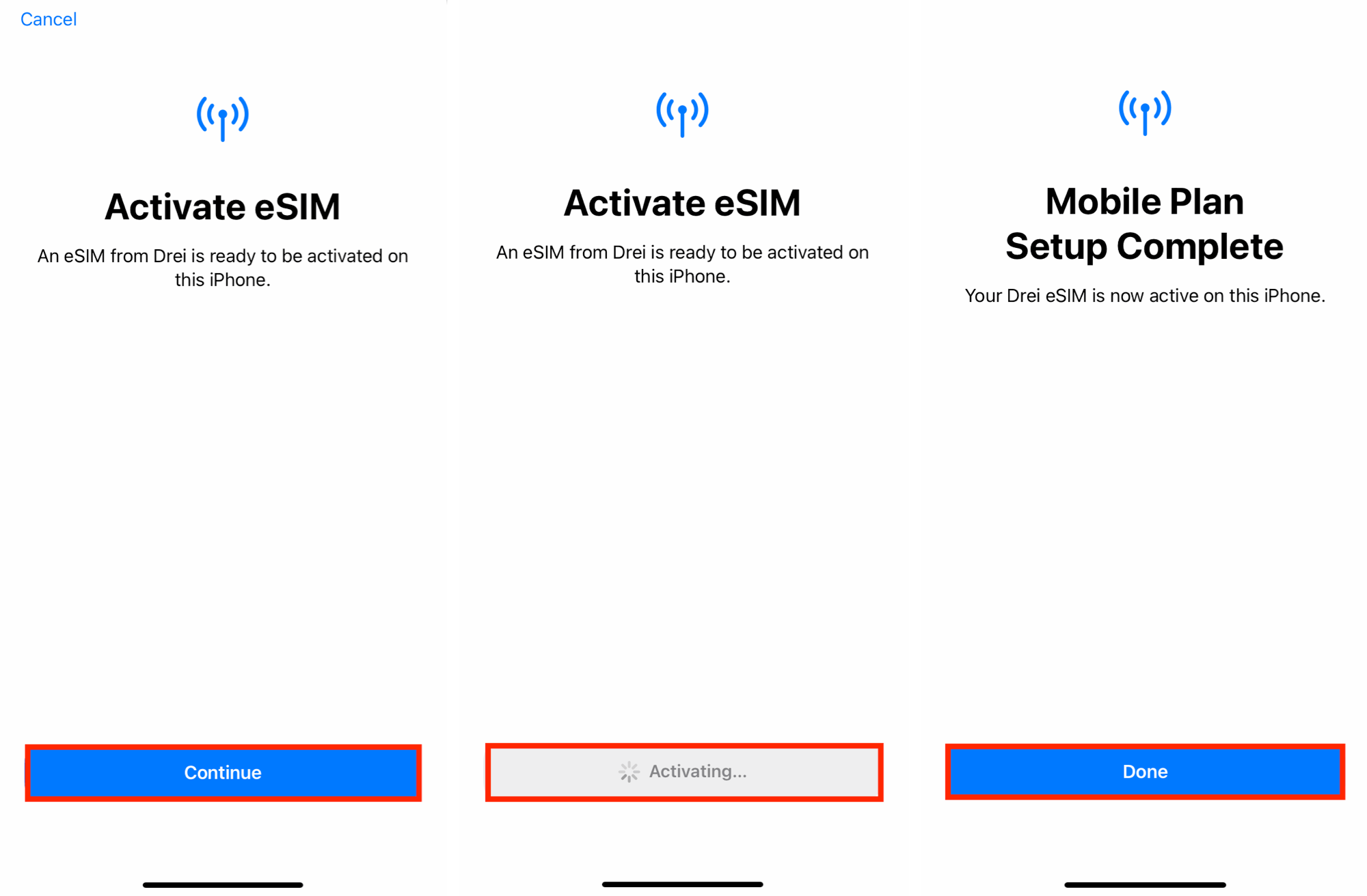 Installing eSIM(s) On An Apple Device eSIM Go