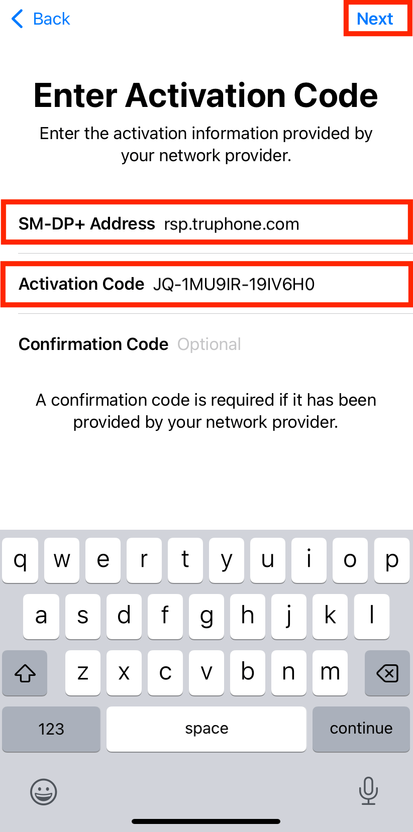 Installing eSIM(s) On An Apple Device eSIM Go