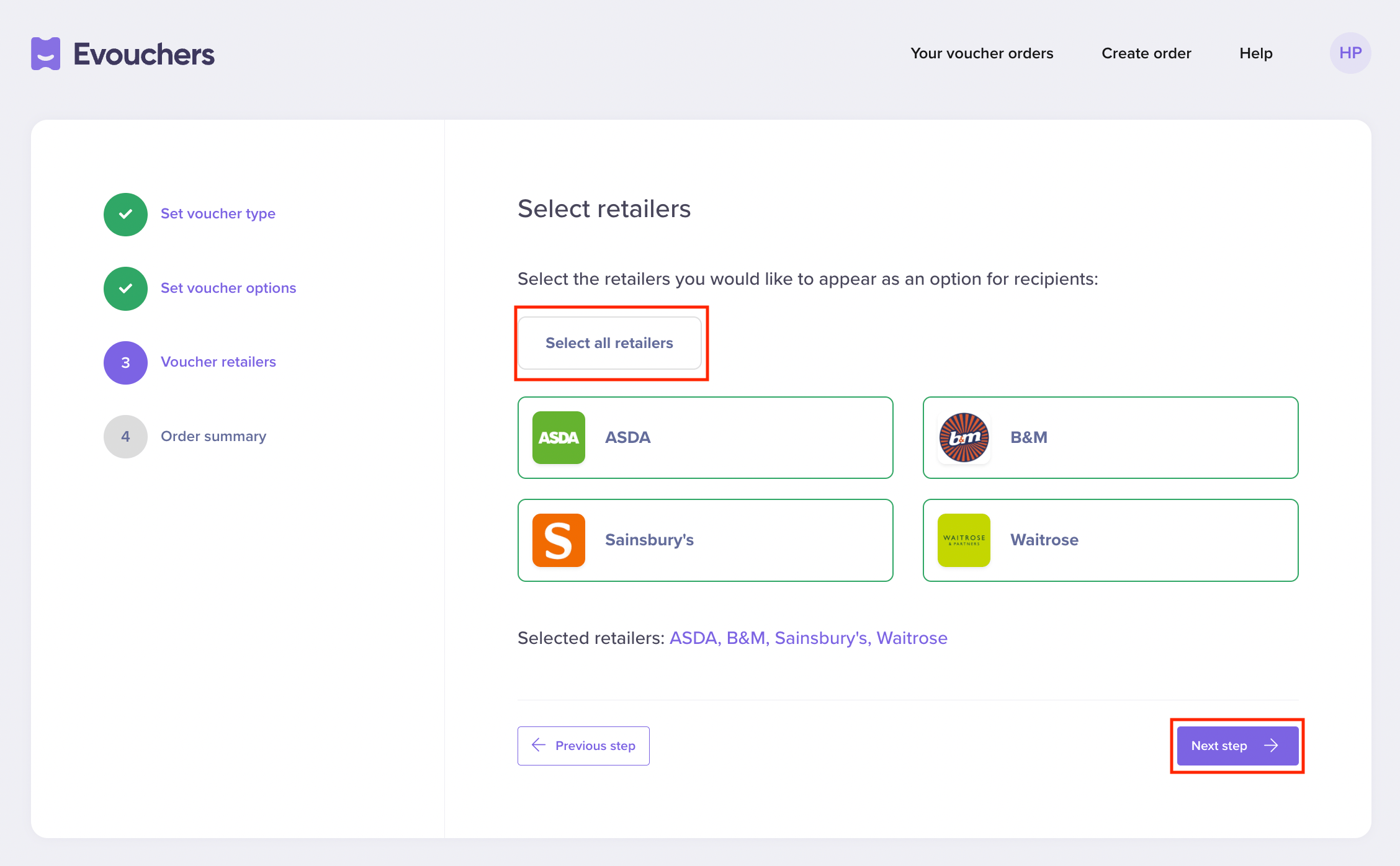 How to order LA funded FSM vouchers Evouchers