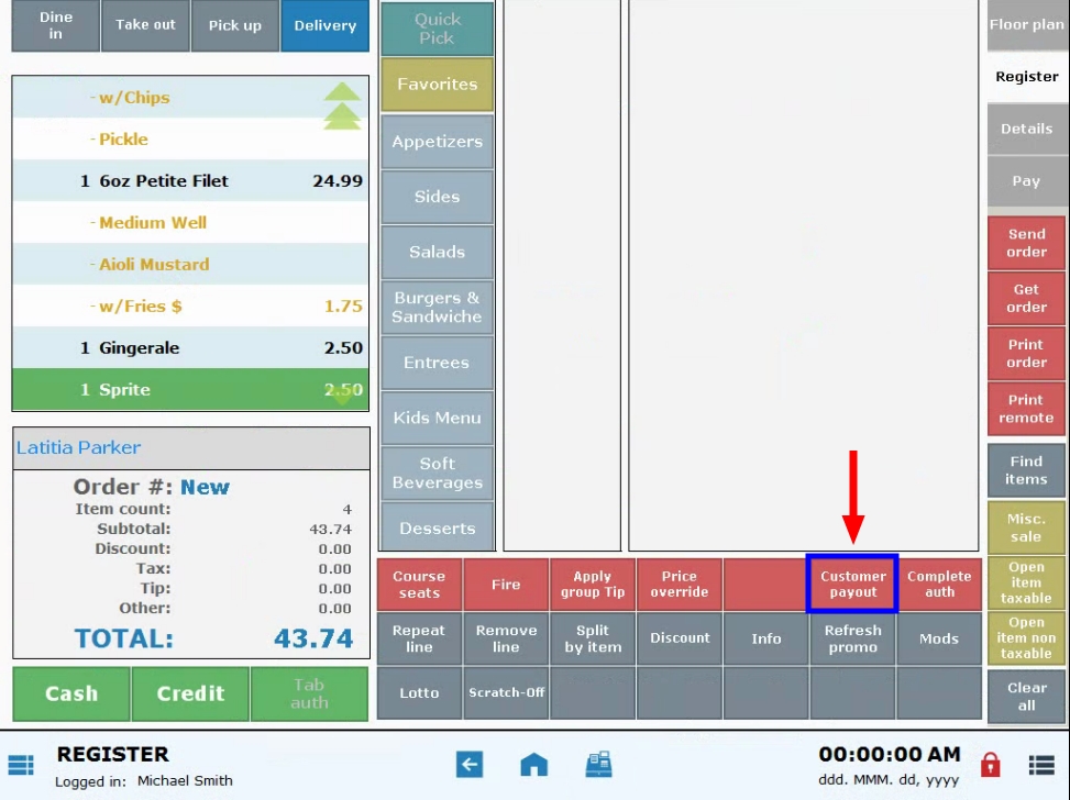 Quick Payout and Customer Payout Restrictions Exatouch Knowledge Base