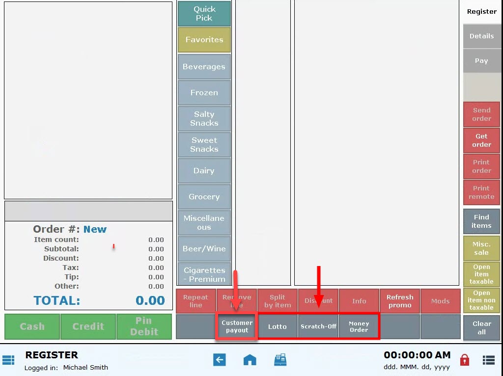 Set Up Quick Payouts Exatouch Knowledge Base