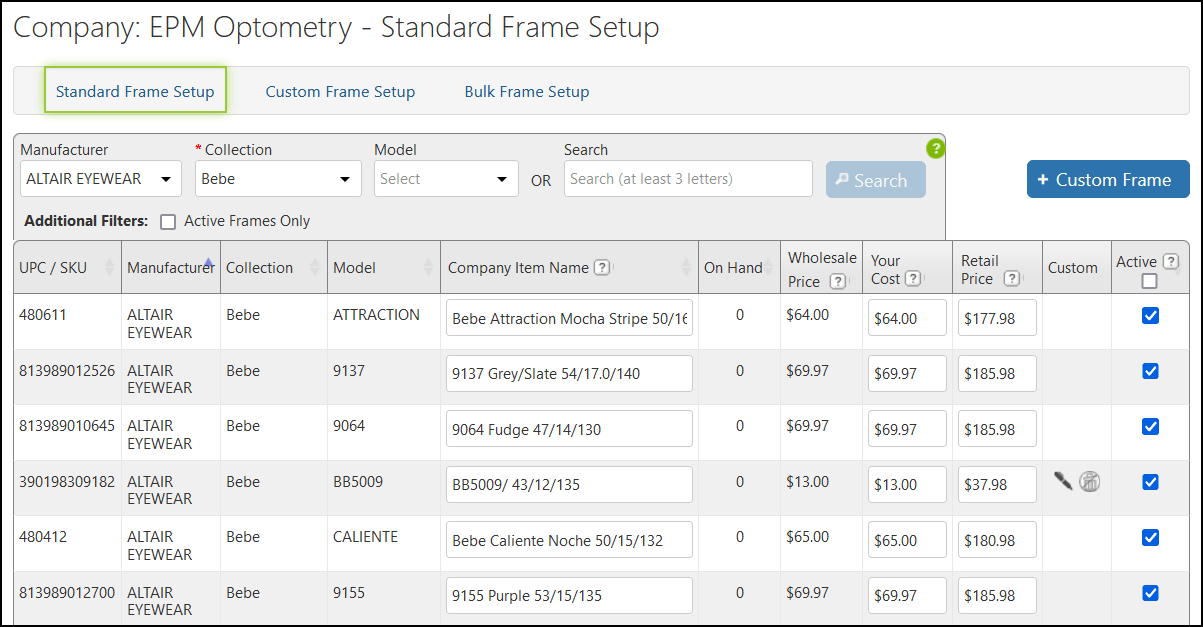 Eyefinity Practice Management 10.38 Release Notes