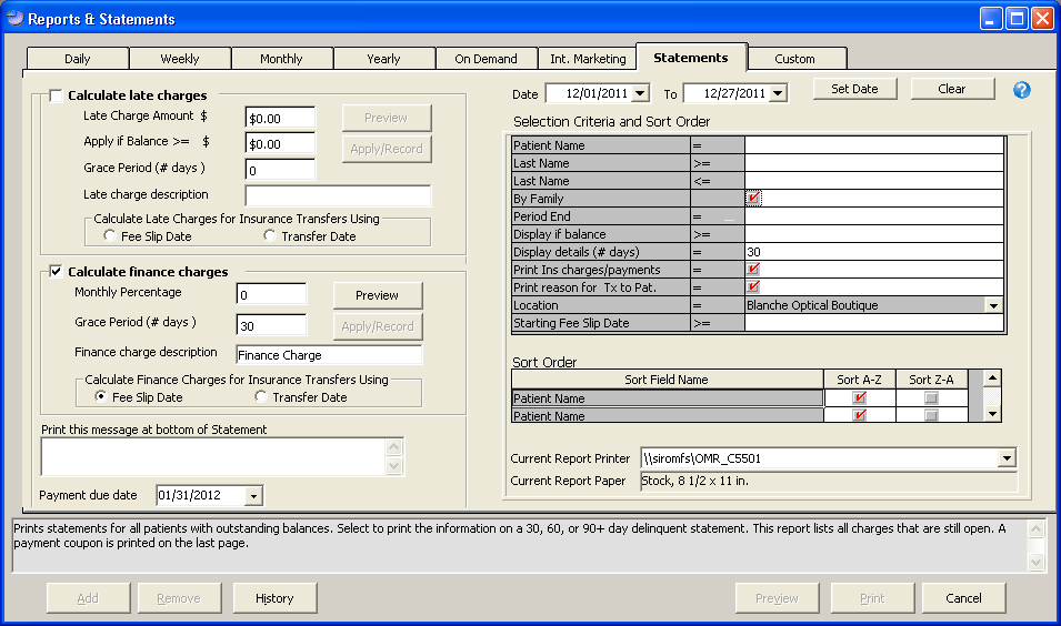 Creating an Export File in OfficeMate 14.0 and Above