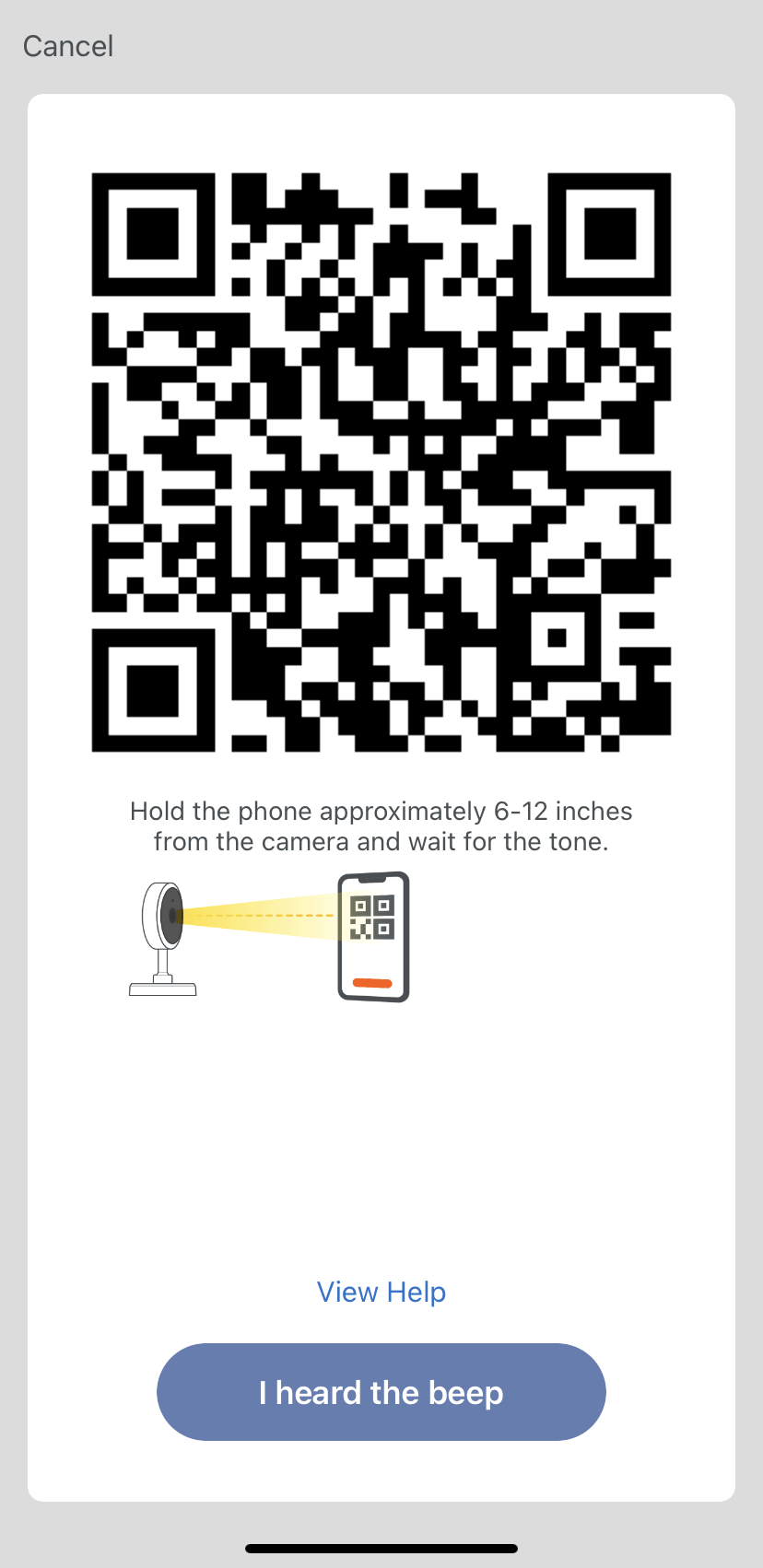 Connecting Smart Panel Light Camera to Feit Electric App Using QR Code