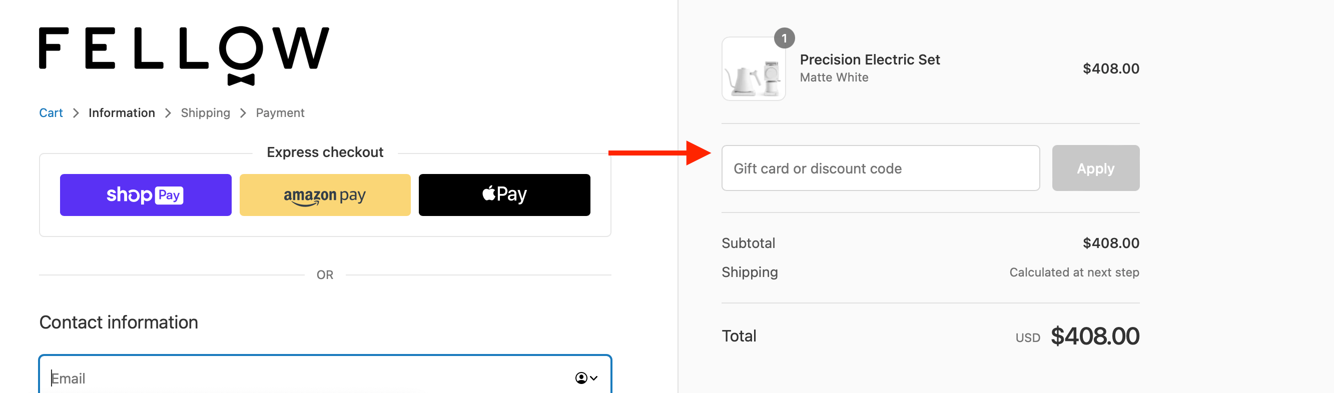 Can I use multiple Fellow gift cards or discount codes? Fellow Products