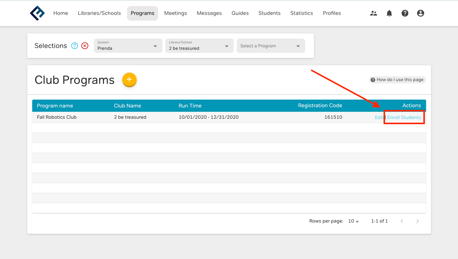 Manually Enroll Students