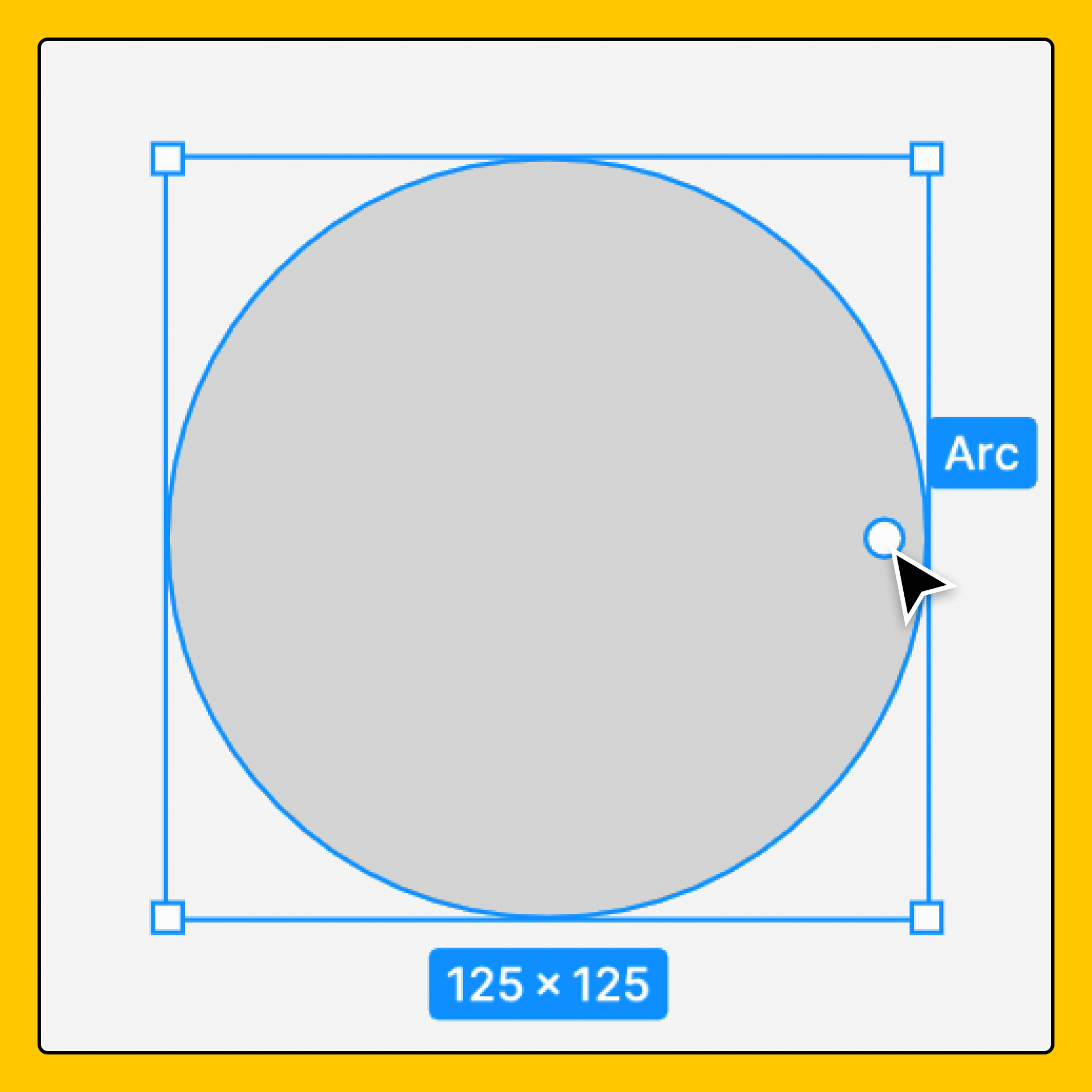 Arc tool create arcs, semicircles, and rings Figma Learn Help Center