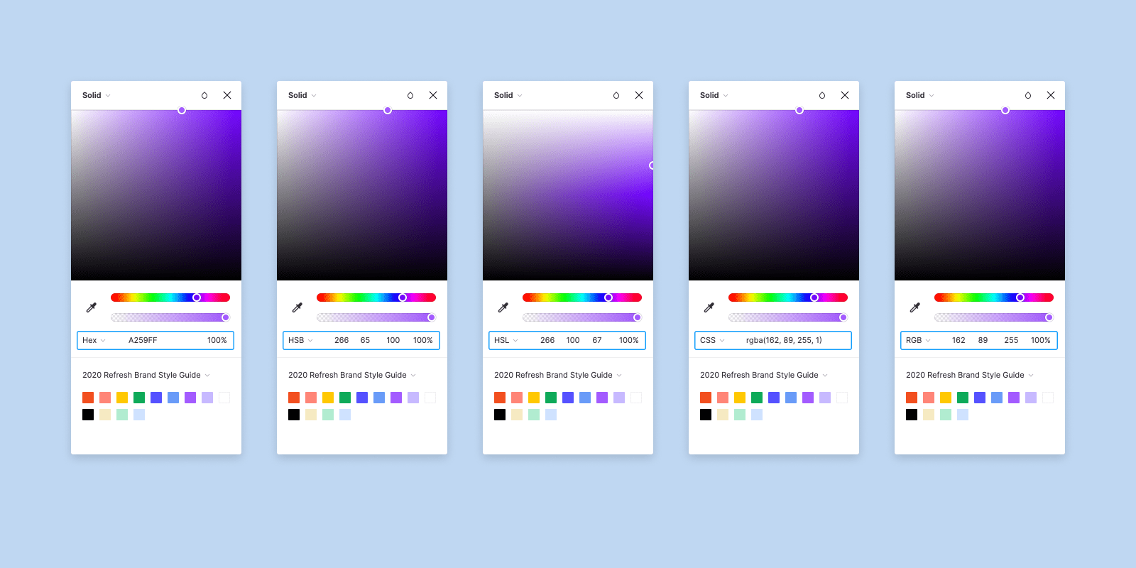 Color models in Figma design Figma Learn Help Center