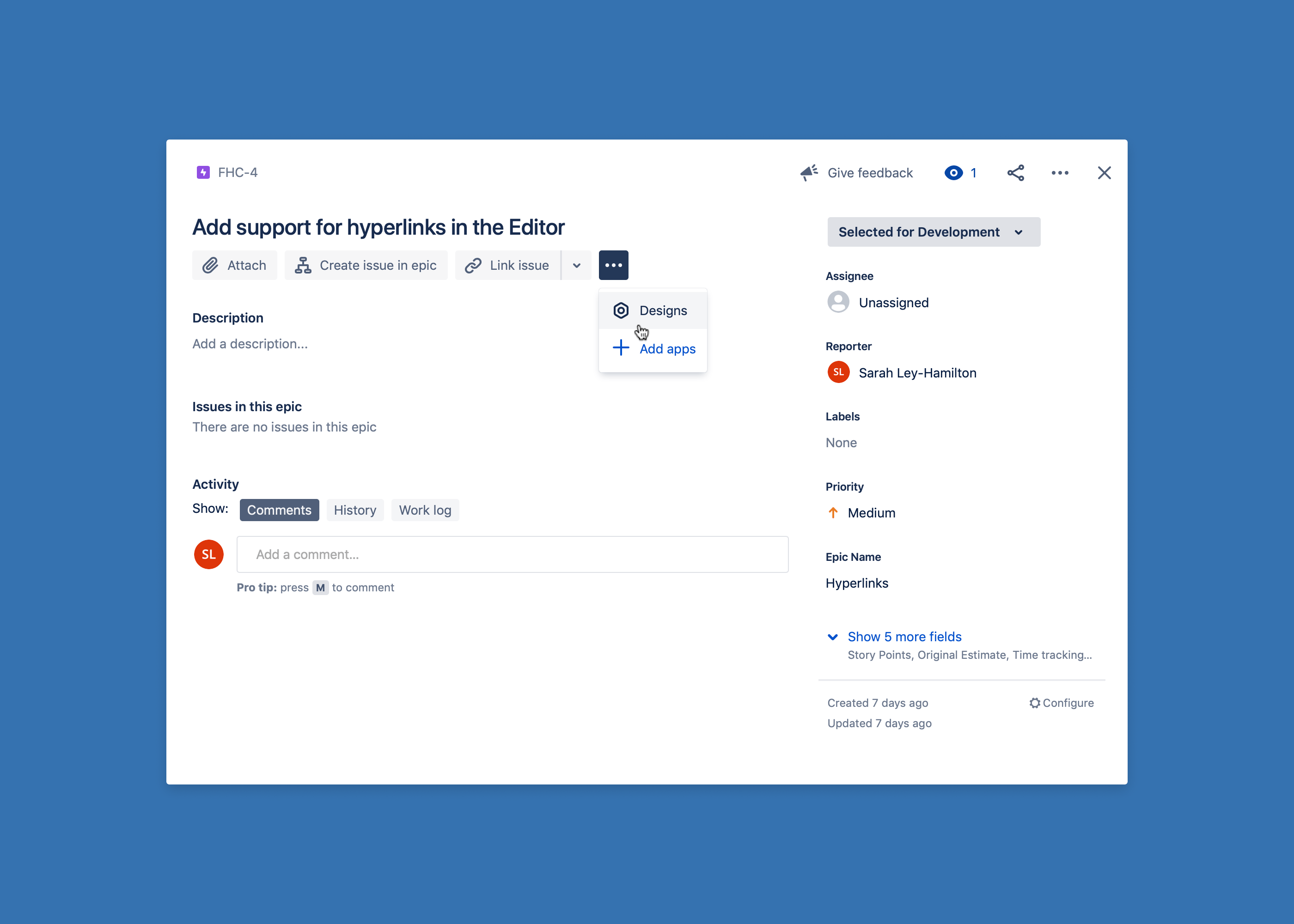 Jira board view dadfancy