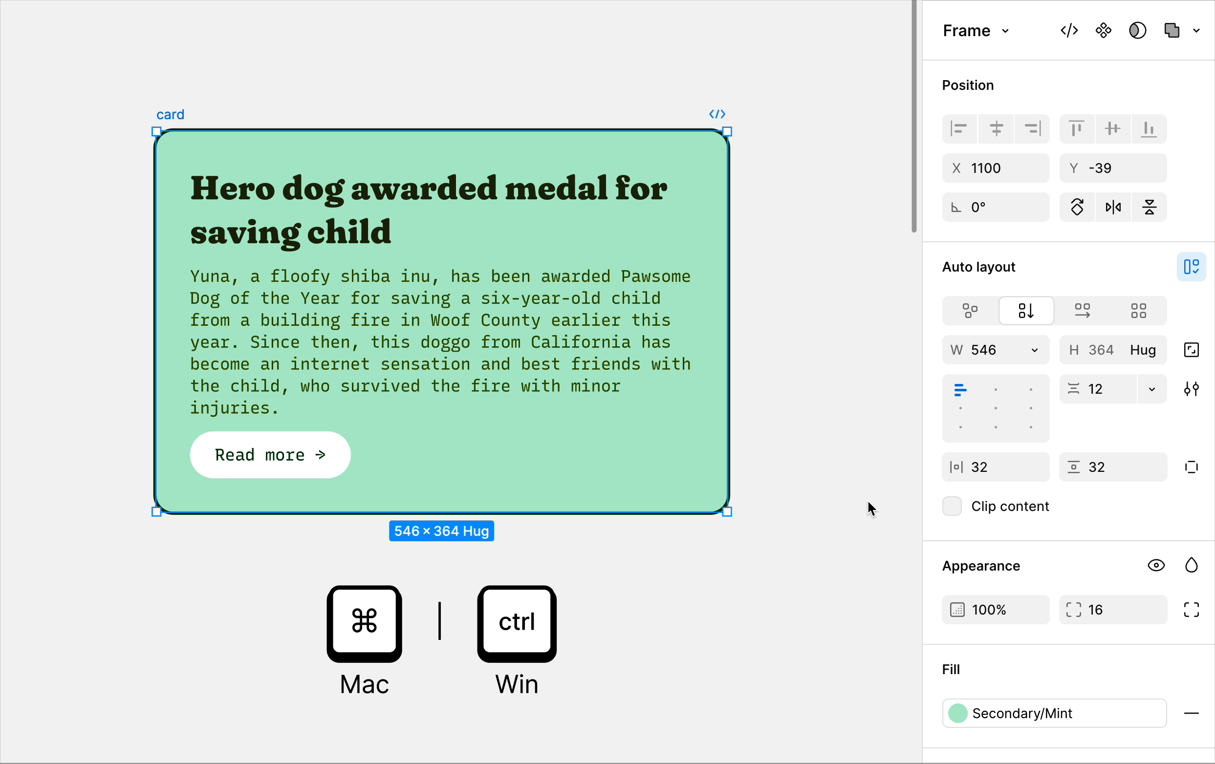オートレイアウトのプロパティを調べる Figma Learn ヘルプセンター