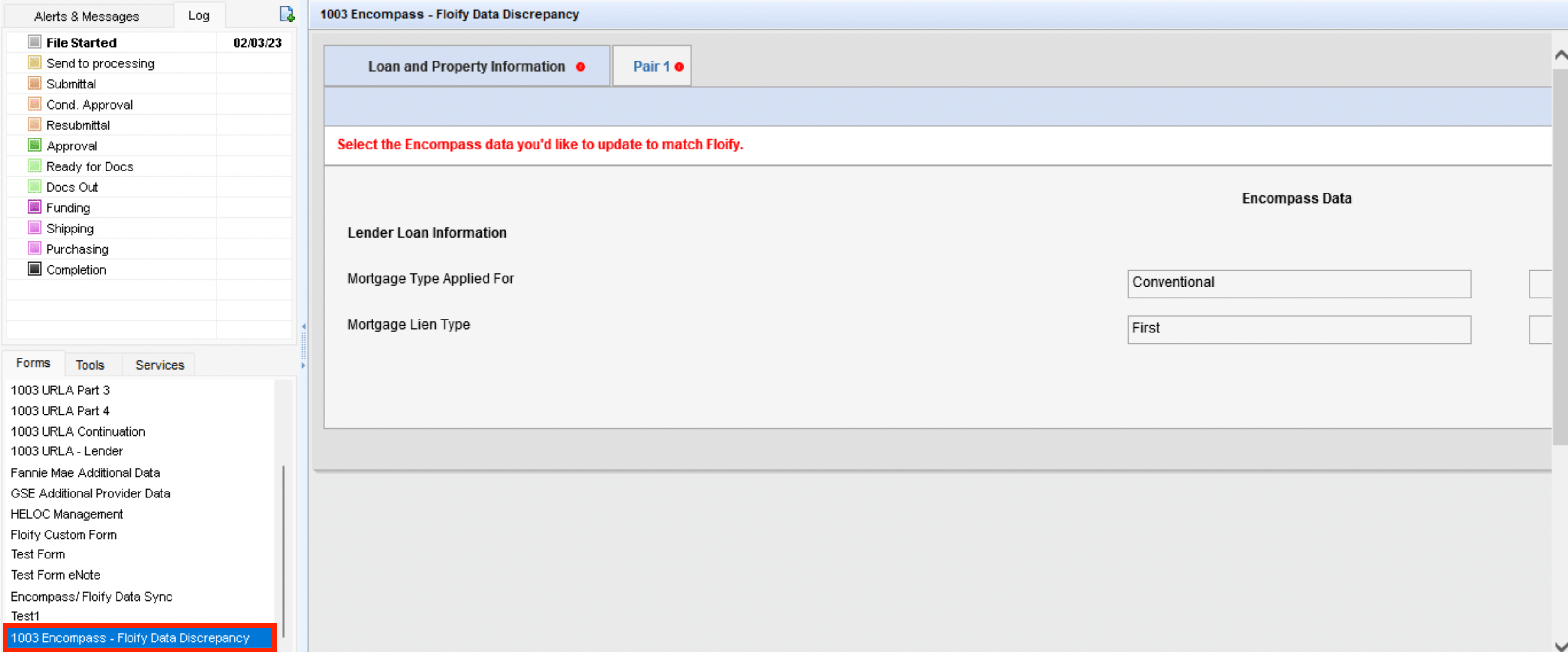 Plugin Reimporting the 1003 Floify Help Center