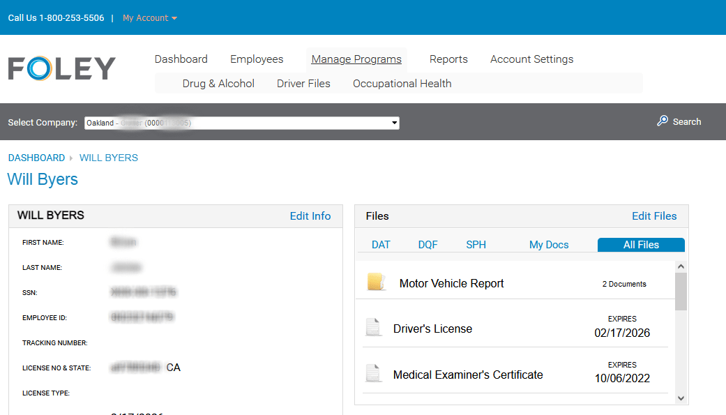 Find a Motor Vehicle Report Foley Help Center