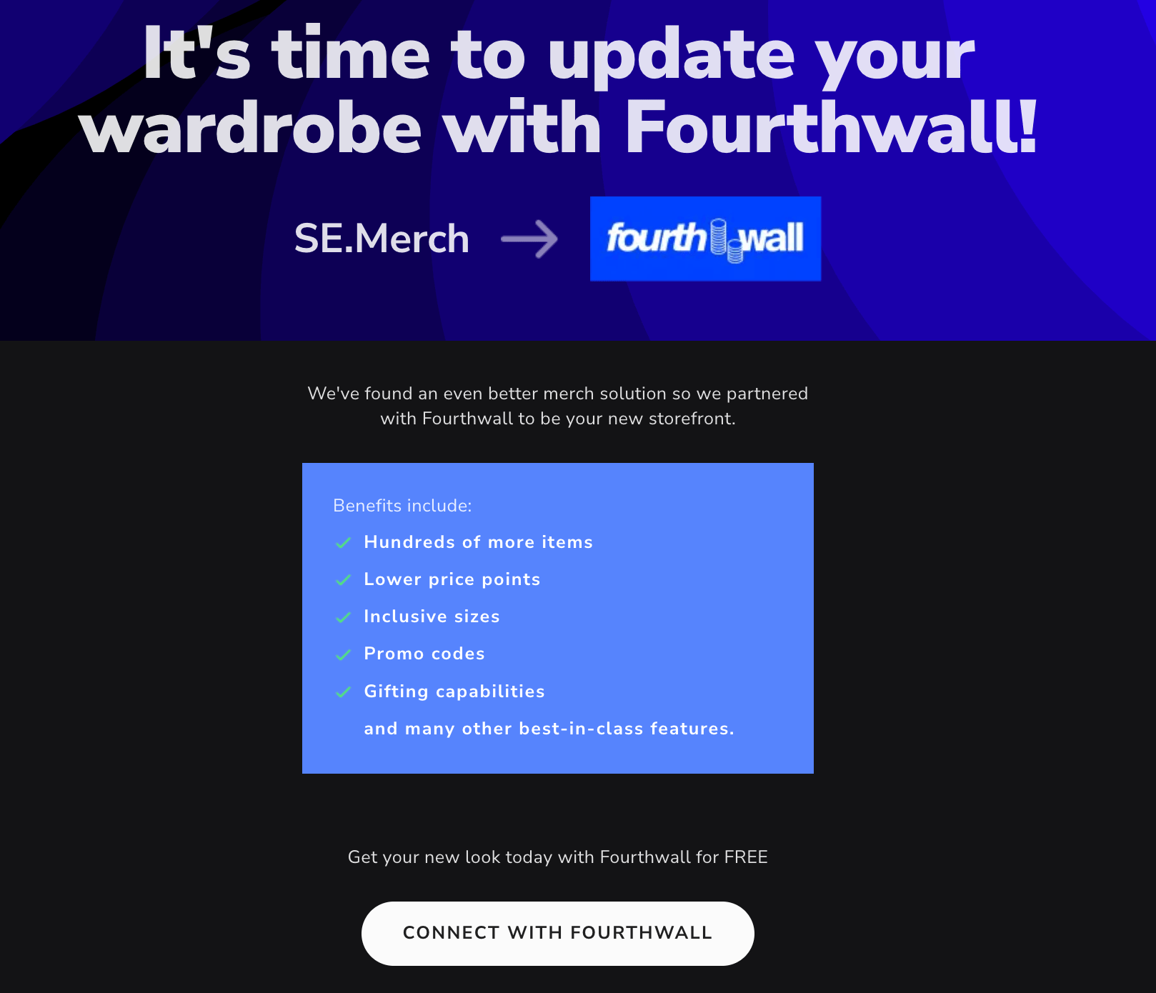 StreamElements: Your Shop Migration – Fourthwall