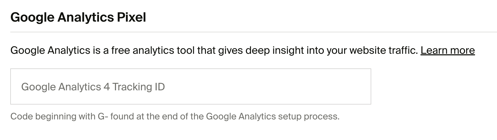 Adding Google Analytics to your site – Fourthwall