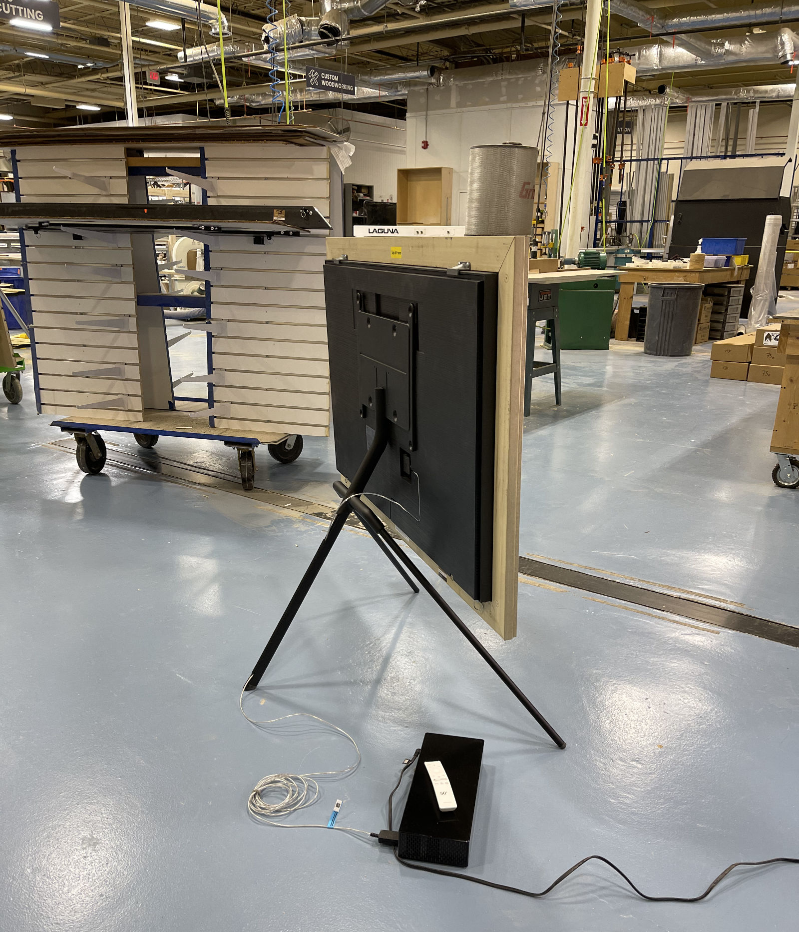 Tutustu 81+ imagen samsung tv studio stand abzlocal fi