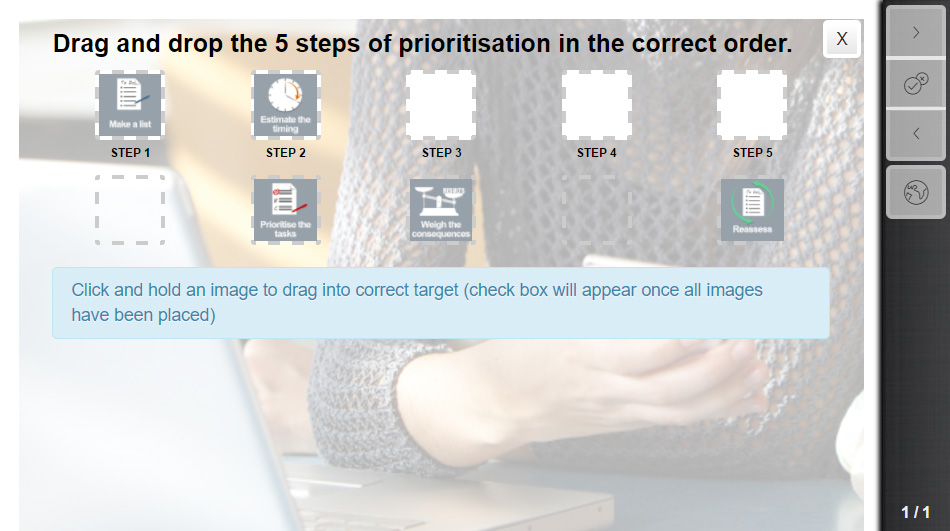 Drag and Drop Questions FranConnect Inc