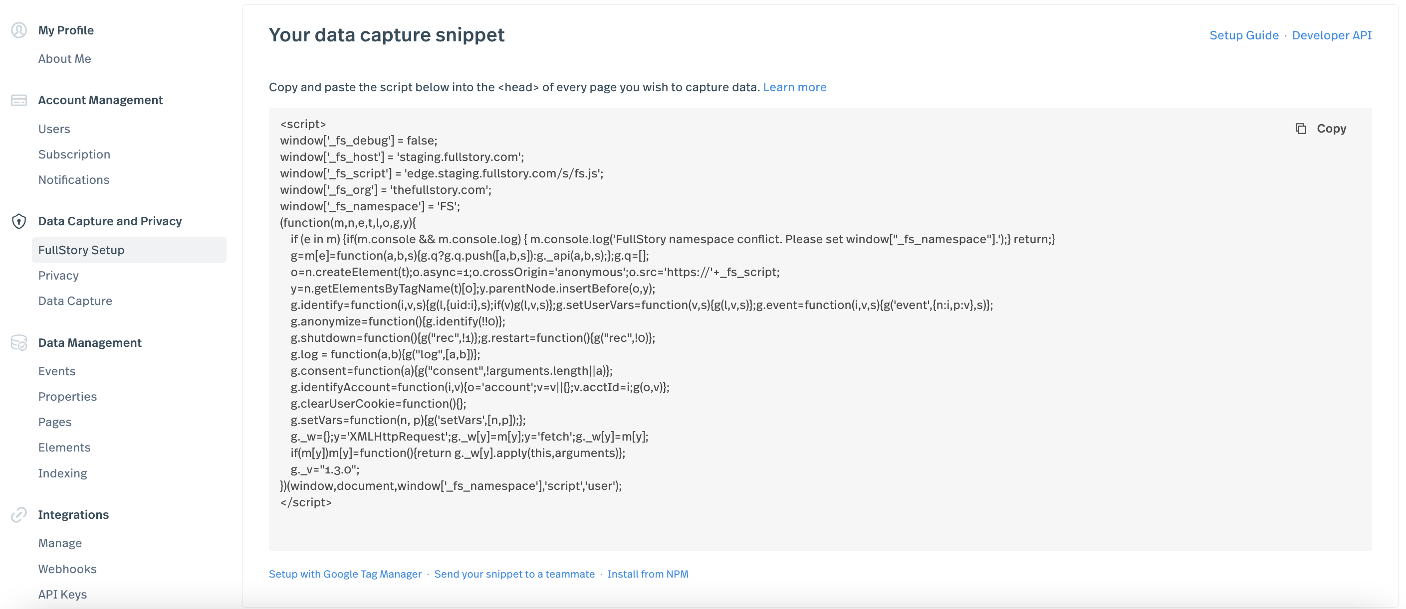Getting Started with Fullstory Fullstory Help Center