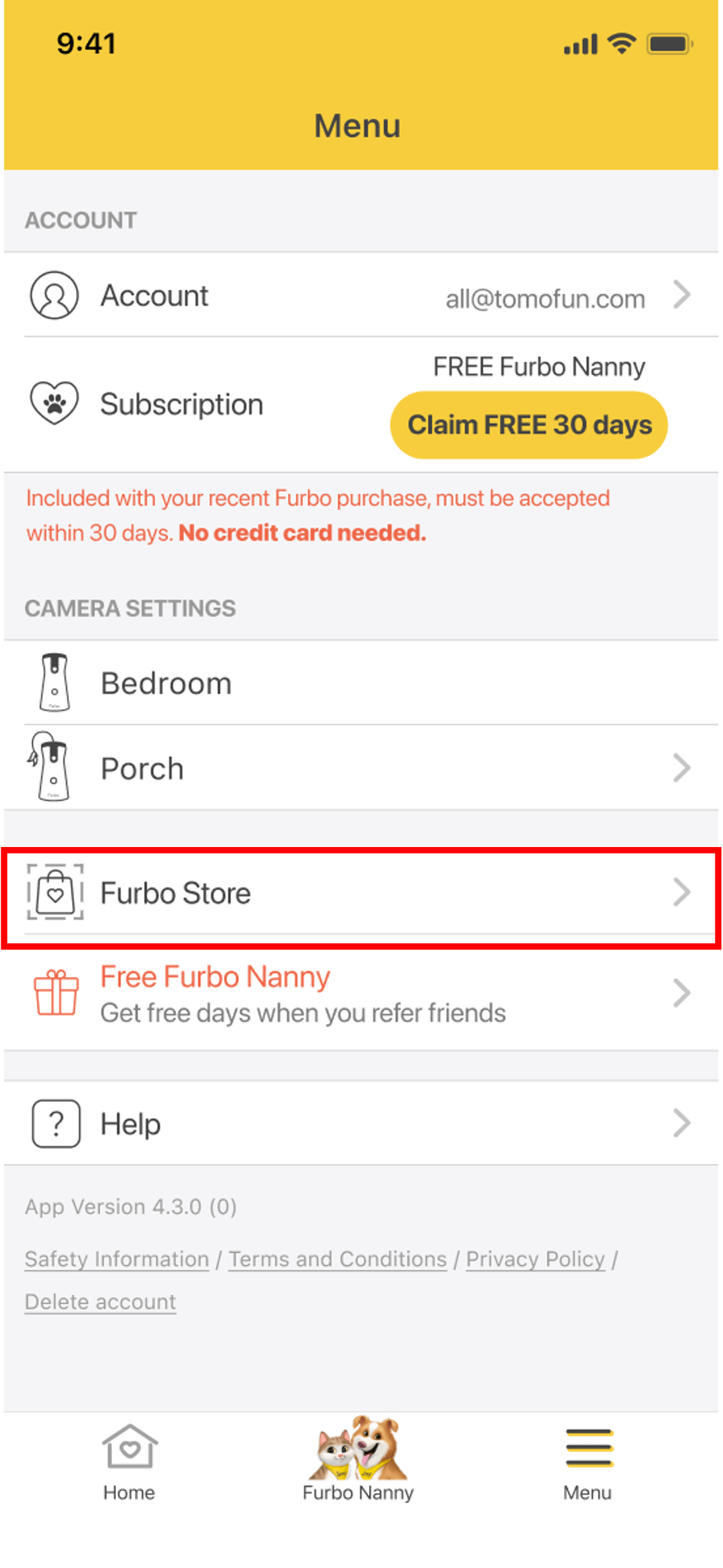 Furbo Store Product Tutorial – Furbo Help Center