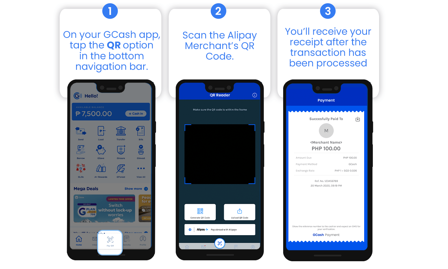 Scan to Pay via QR Internationally GCash Help Center