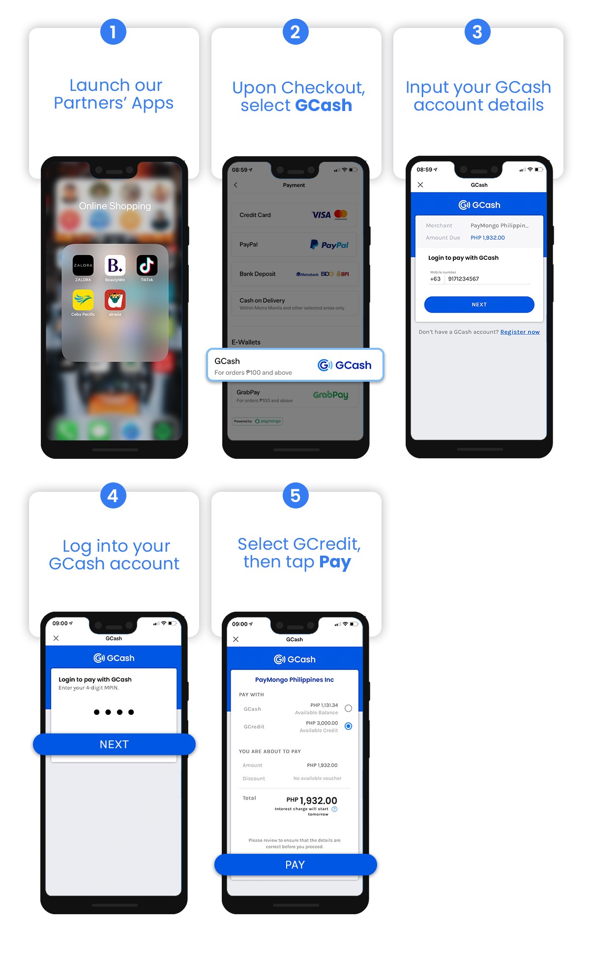 Where can I use GCredit? GCash Help Center
