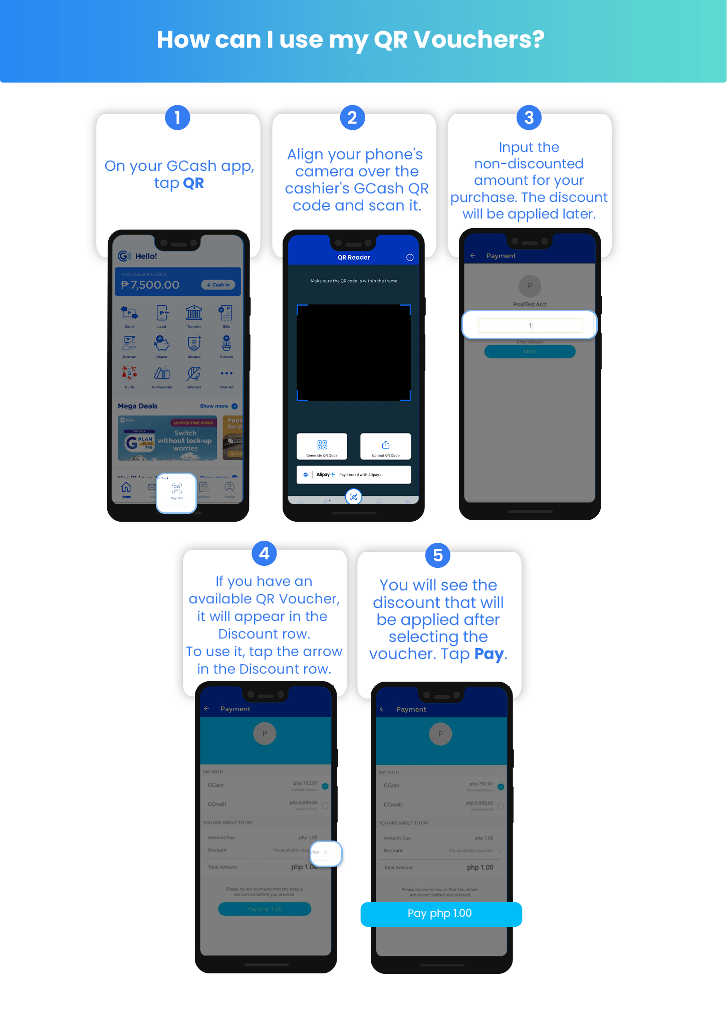 View and use vouchers via Voucher Pocket GCash Help Center