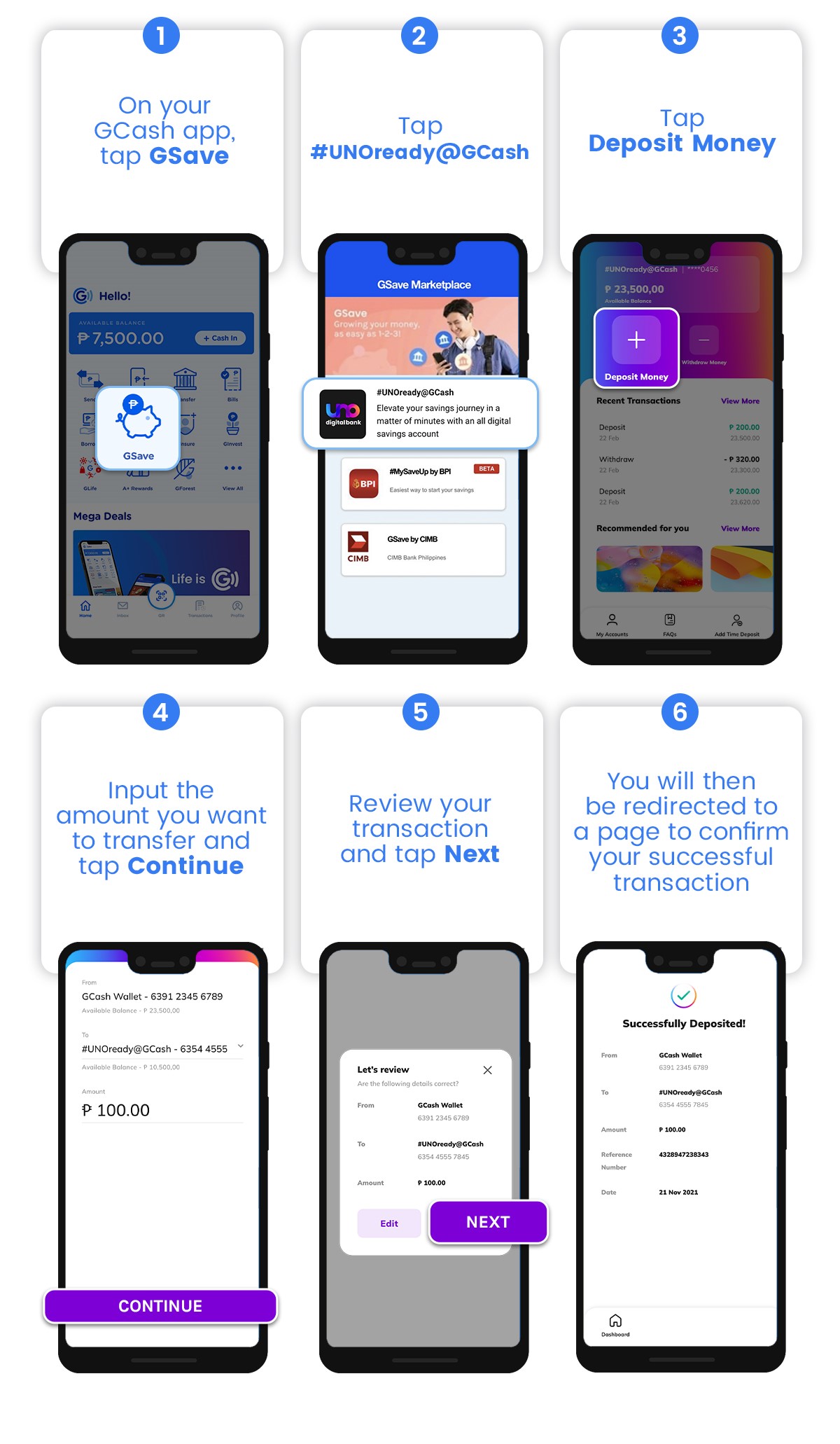 Deposit or withdraw from your UNOreadyGCash account GCash Help Center
