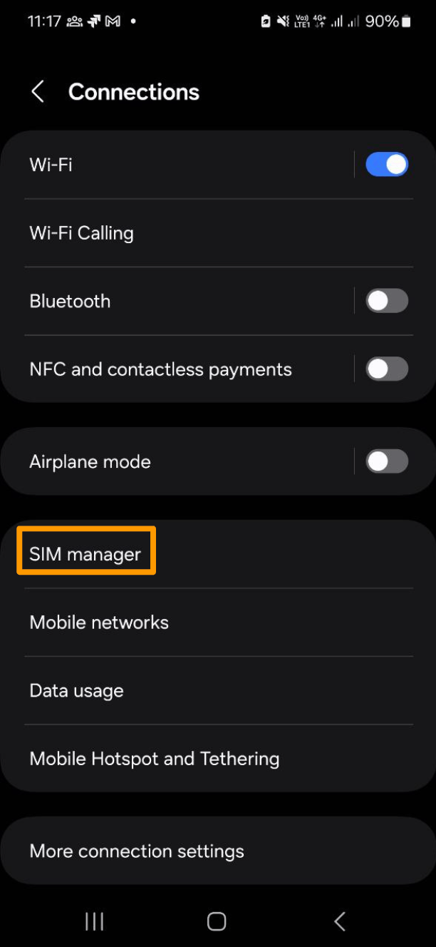 Set up eSIM bought from GCash GCash Help Center