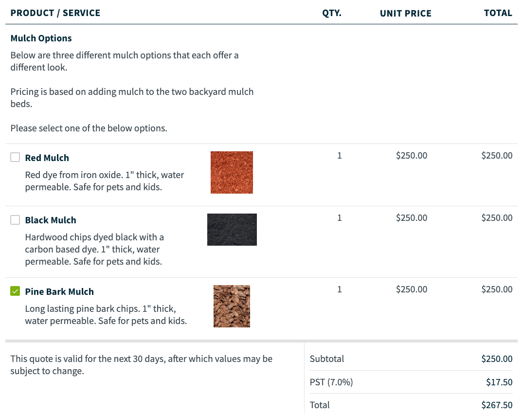 Quoting on the Grow Plan Jobber Help Center