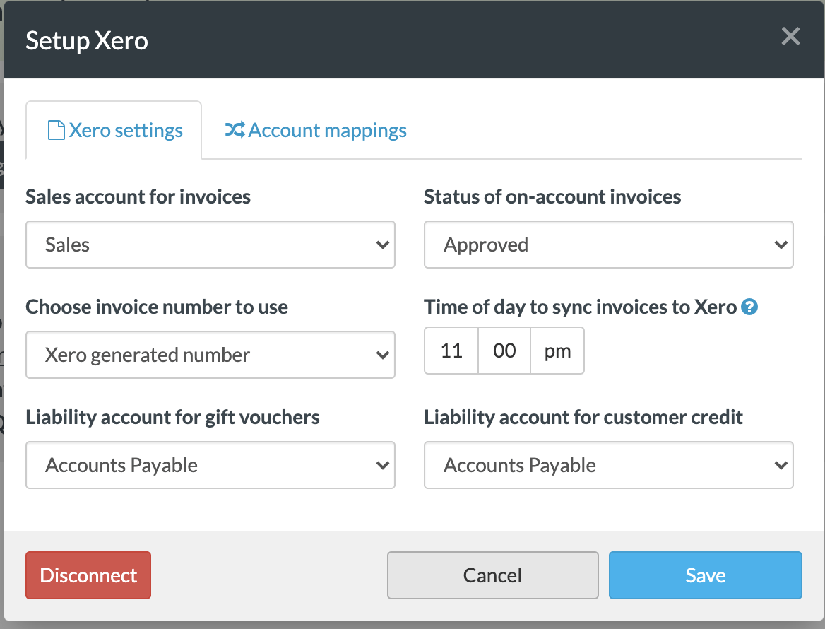 How to set up the Xero integration Timely