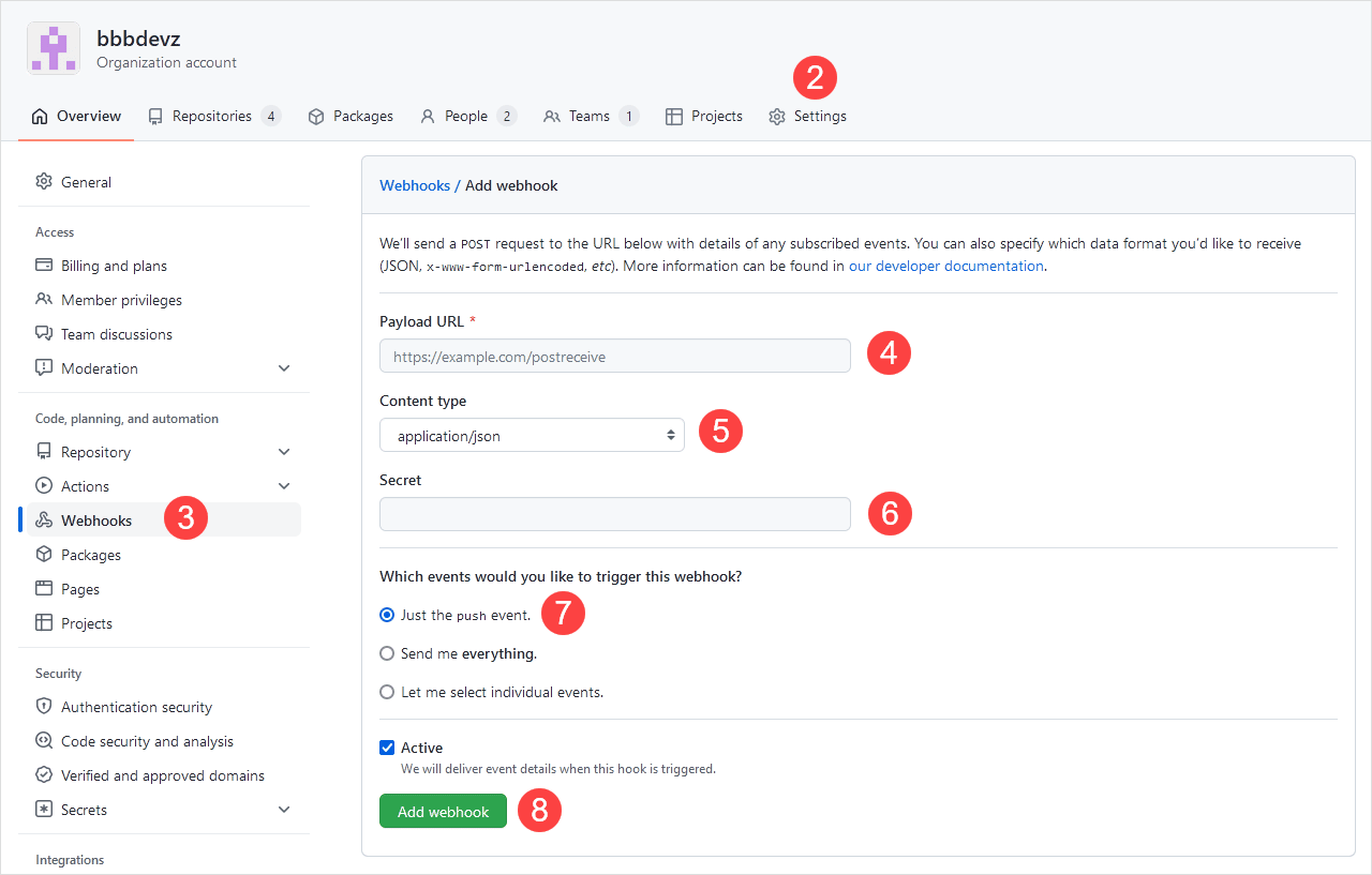 GitHub hooks Support Git Integration for Jira Self Managed