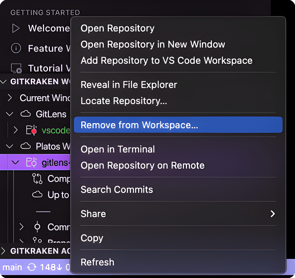 GitLens Side Bar Views GitLens Views and Functionality