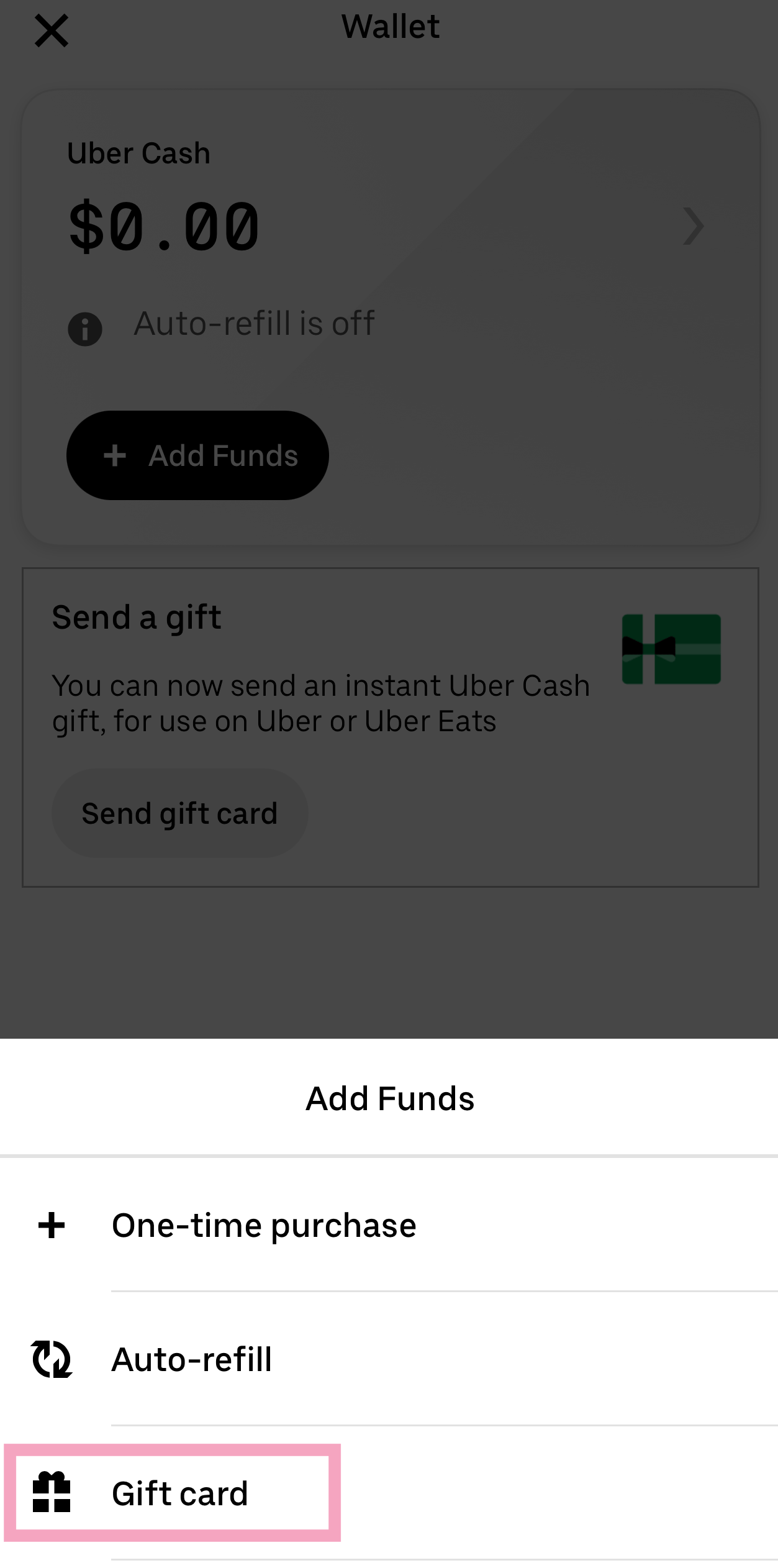 How do I redeem an Uber, UberEats or Postmates gift? Givingli