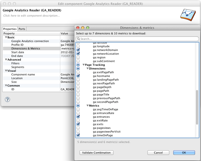 Google Analytics Reader