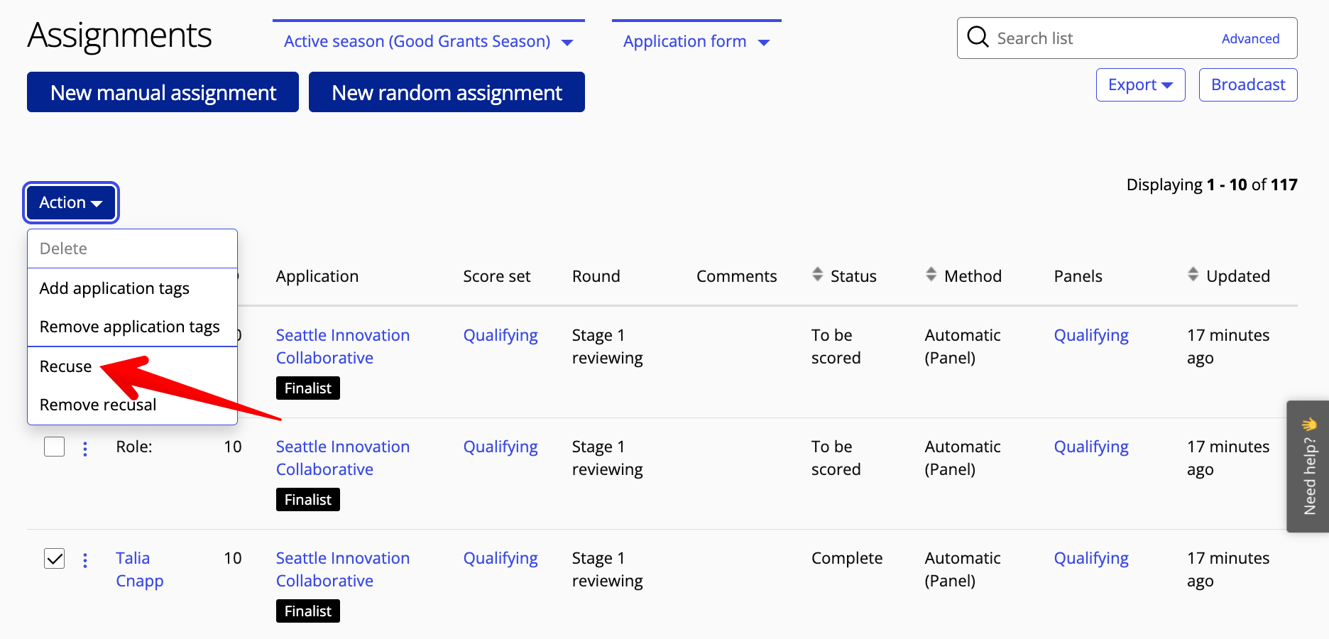 Abstain versus recuse what's the difference? Good Grants Help Centre