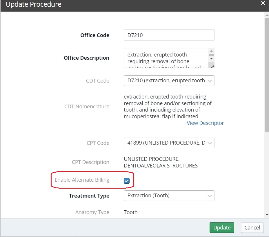 How to Bill a Dental Procedure (CDT) Code on a Medical Claim