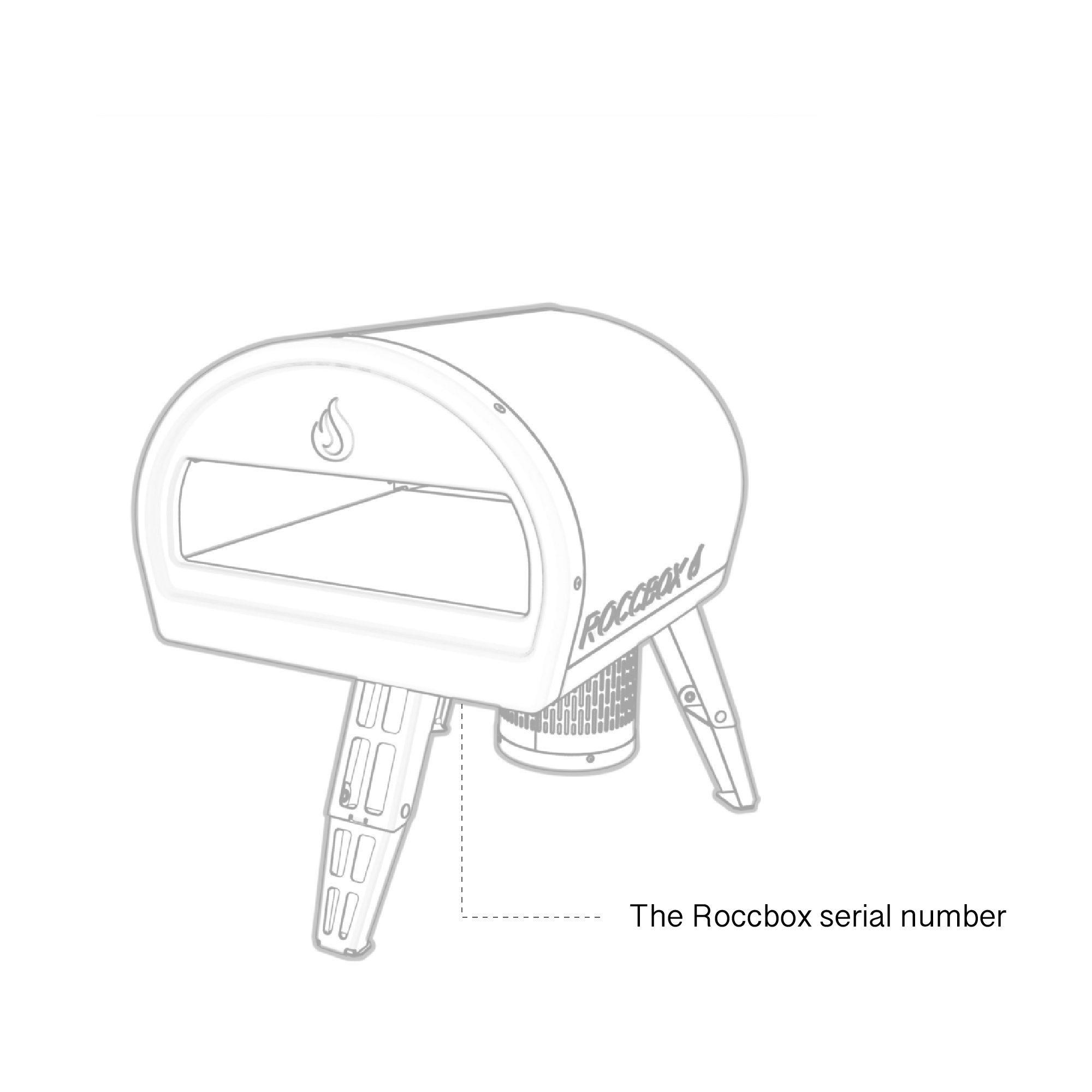 Where can I find the Gozney oven serial number? Gozney Help Center