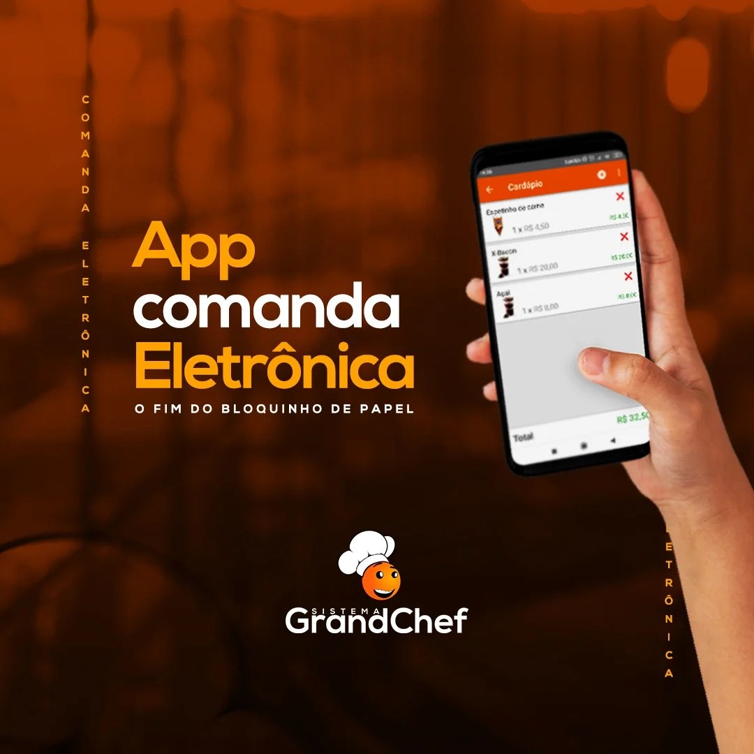 aplicativo comanda eletronica