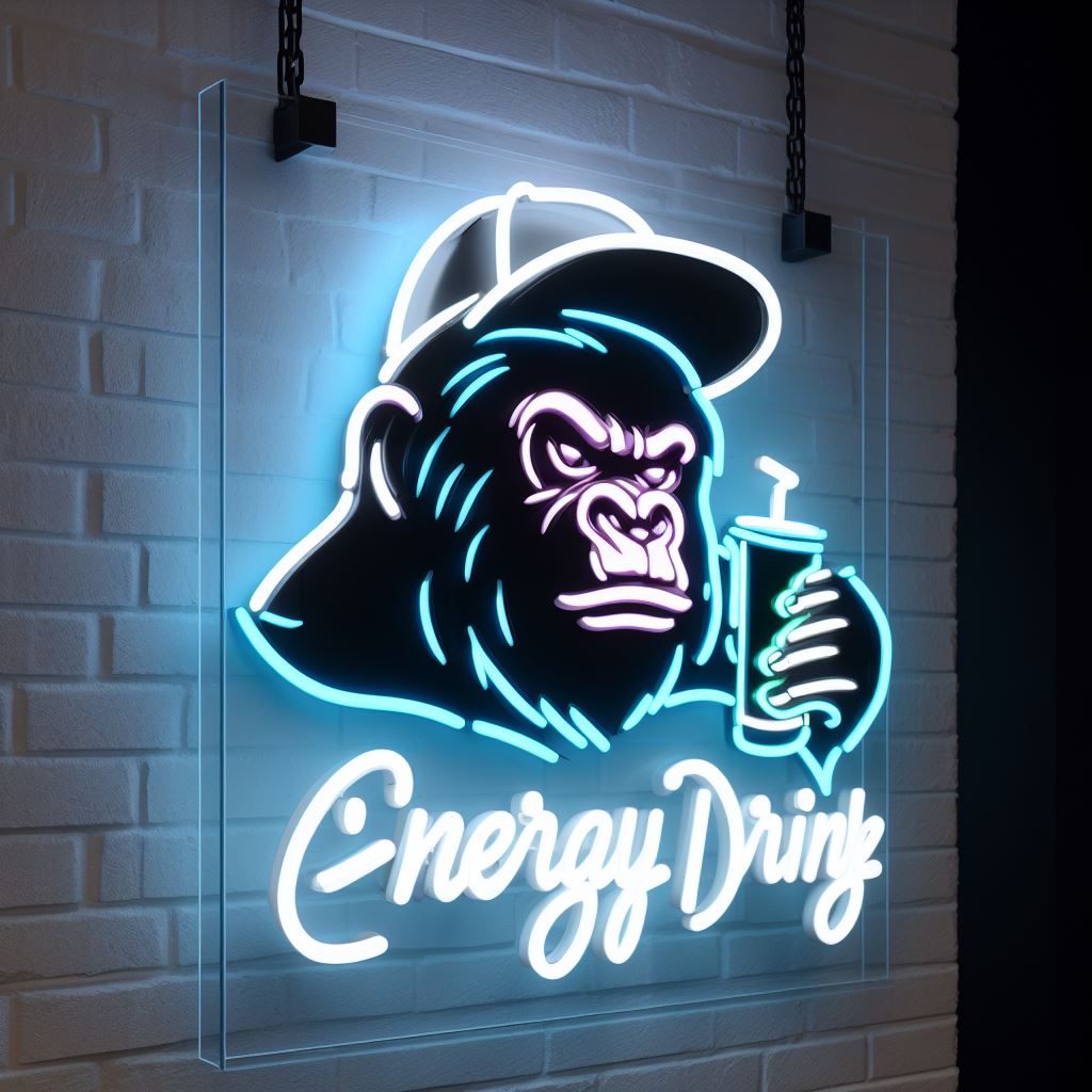 Can I print my artwork or logo on the background of my neon sign