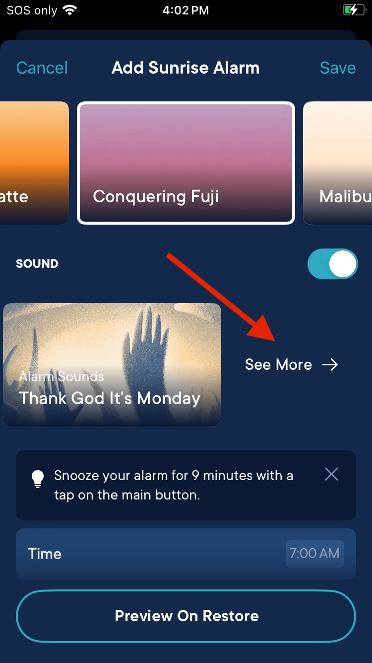 What sounds can I wake up to? Hatch Support