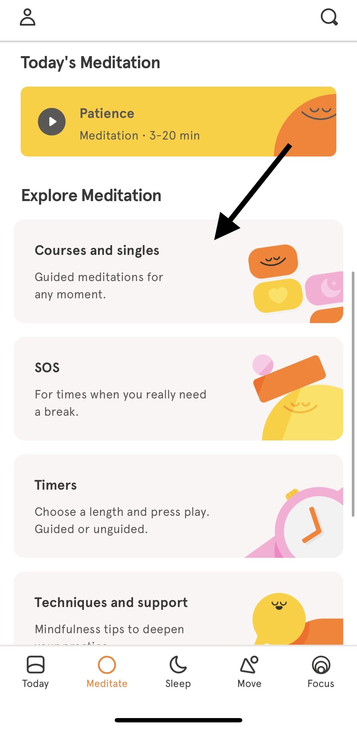 Where are the Headspace for Kids sessions located? Help Center