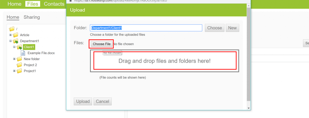How to upload files using HTML to website GeeksforGeeks