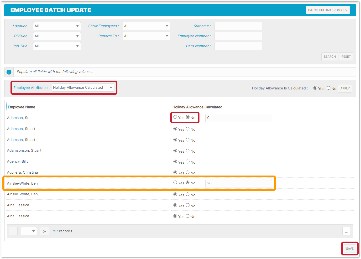 WFM UK Holidays Allowance Calculations for Full and PartTime