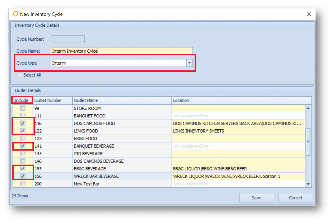 Adaco Setting Up and Running an Interim Inventory Fourth